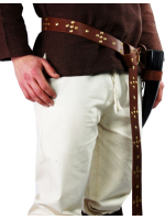 Wikinger Ringgürtel aus Leder Wikinger Ringgürtel aus Leder